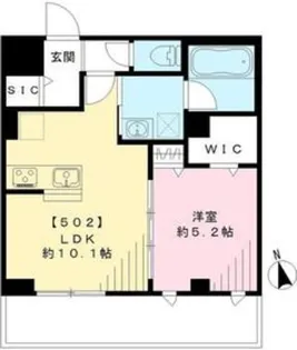 東京都杉並区上荻2【マンション】の間取り