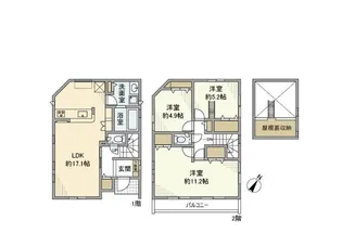 埼玉県さいたま市南区白幡3【一戸建】の間取り