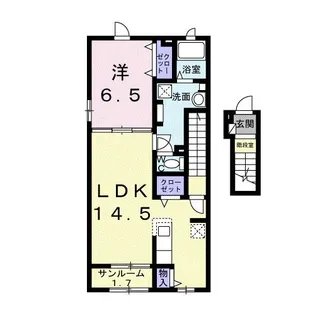ヴェッタ コスタ【2階】の間取り