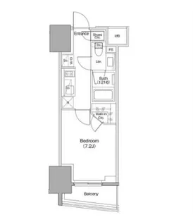 ザ・パークハビオ本郷菊坂【9階】の間取り