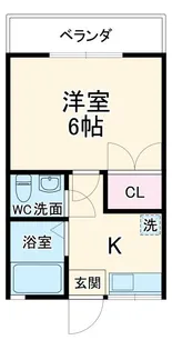 プランドール【1階】の間取り