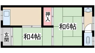 大阪府大阪市東淀川区東淡路4【一戸建】の間取り