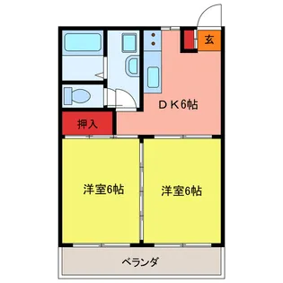 新成マンション【3階】の間取り