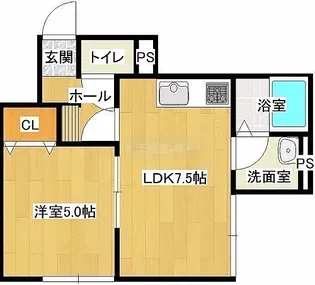 エクセレンス【2階】の間取り