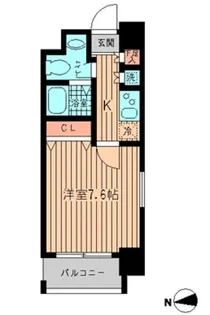 千葉県船橋市本町1【マンション】の間取り