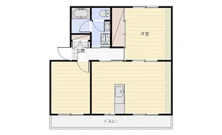 上島マンションの間取り
