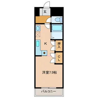 静岡県浜松市中央区塩町【マンション】の間取り