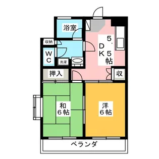 ステラ平安【3階】の間取り