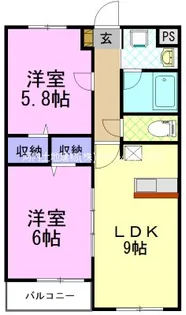 アンヴィラージュ 1【3階】の間取り