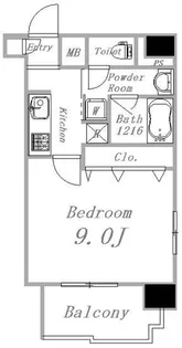 東京都江東区木場5【マンション】の間取り