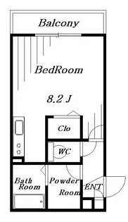 グランテラス稲毛【3階】の間取り