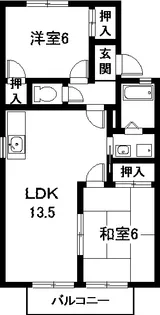 エクセル・プレジオ【2階】の間取り