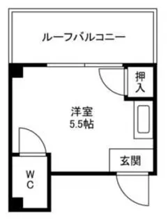 澤屋エステート第二ビル【4階】の間取り
