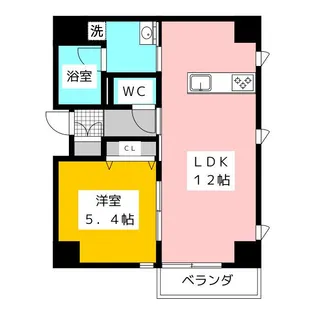 メインステージ上石神井【2階】の間取り