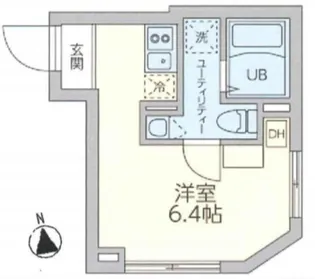 東京都大田区大森北6【マンション】の間取り