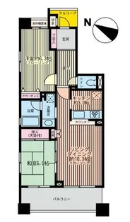 センチュリー鶴間【2階】の間取り