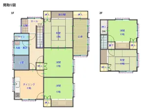 広島県福山市幕山台7【一戸建】の間取り