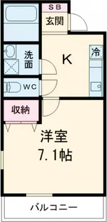 ファミールコート【1階】の間取り