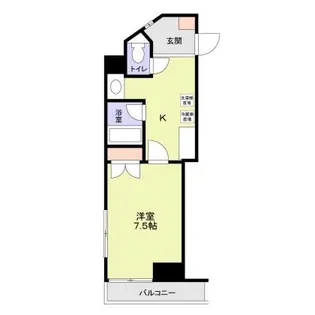丸昌西マンション【2階】の間取り