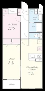 T annex (ティーアネックス)【1階】の間取り