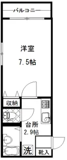 東京都豊島区高田1【マンション】の間取り