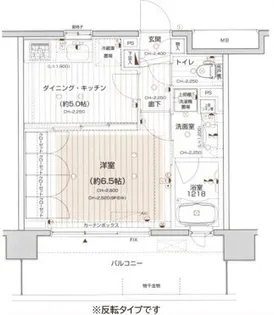 プレシャスアパートメント溝の口ビィーク【9階】の間取り