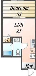 carpe恋ヶ窪【1階】の間取り