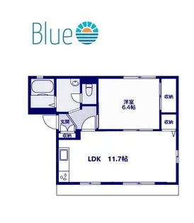 ディアス雪ノ下【1階】の間取り