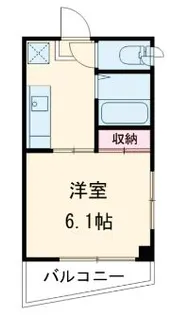 第2保志マンション【3階】の間取り