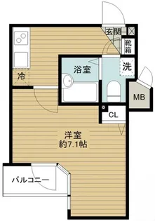 東京都品川区西五反田7【マンション】の間取り