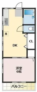 コンフォートコマオカ【2階】の間取り