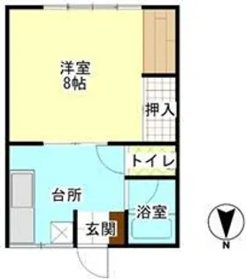 マリナイースト3【2階】の間取り