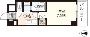 シャルマン財官III【4階】の間取り