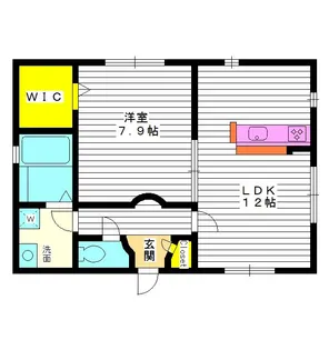 東京都豊島区南長崎2【アパート】の間取り