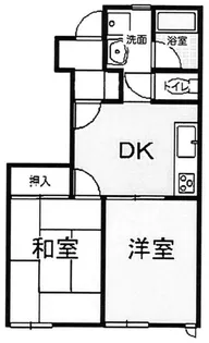 エクスカリバー フラッツ2【1階】の間取り