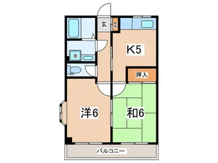 ガーデンヒルズ【1階】の間取り