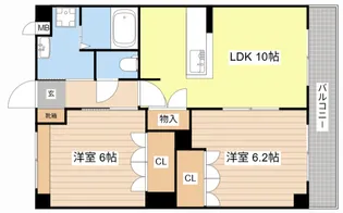 ベルステージ【2階】の間取り