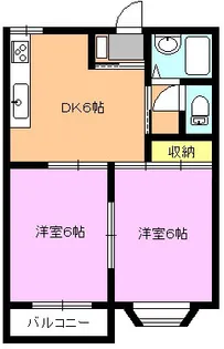 パーク・ハイムA【1階】の間取り