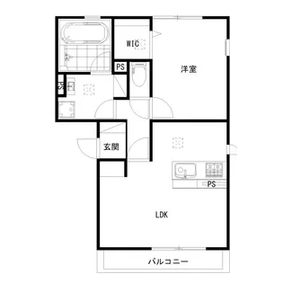コントレイルI【2階】の間取り
