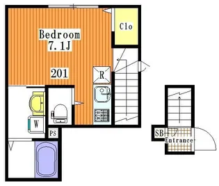 K’s flat【2階】の間取り
