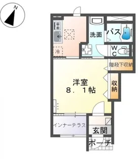 ベルフィオーレ【1階】の間取り