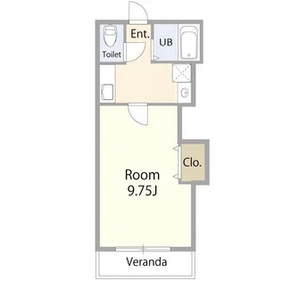 スカイパレス光が丘【1階】の間取り