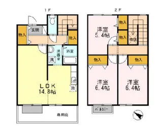 サン・サン・ハイムの間取り
