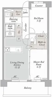 ラ・セレッソ練馬春日町【4階】の間取り