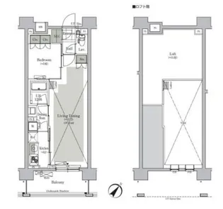 パークキューブ西ヶ原ステージ【2階】の間取り