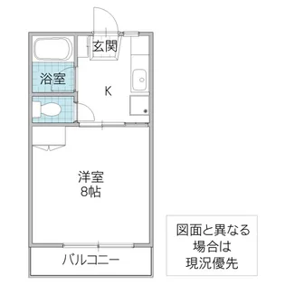 ロイヤルコート元吉田 I【2階】の間取り