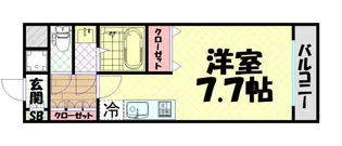 アドバンス心斎橋グランガーデン【6階】の間取り