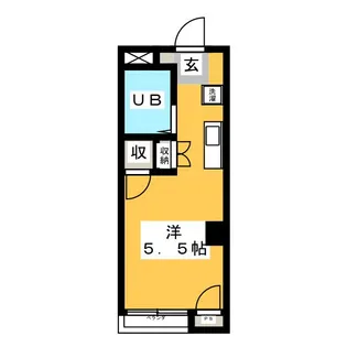 メゾン椚田【2階】の間取り