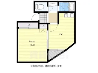 キタムラハイツ【2階】の間取り
