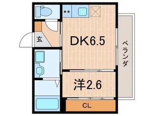 ONE西宮門戸【1階】の間取り